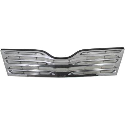 New Chrome Grille Assembly Compatible With Toyota Venza Awd V6 6 Cyl 3.5L Venza Base 6 Cyl 3.5L
