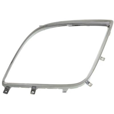 Rareelectrical - New Chrome Fog Light Trim Compatible With Mazda Cx-7 Gx Cx-7 Gt Cx-7 Sport Cx-7 Grand Touring Cx-7 - Image 1