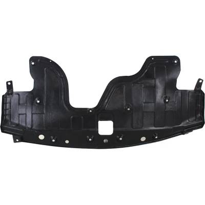 Engine Under Cover Splash Shield Compatible With 2010-2012 Hyundai Santa Front 2.4L 4-Cyl 3.5L V6