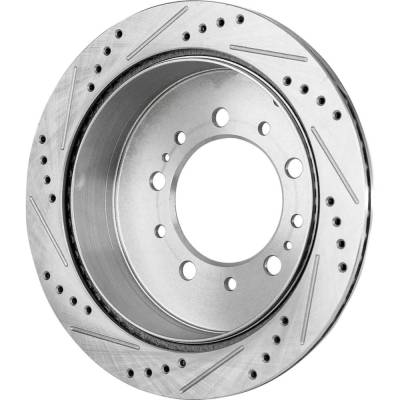 Rareelectrical - New OEM Replacement Performance Rotor Brake Disc Compatible With Lexus Toyota Tundra Sr 8 Cyl 5.7L - Image 3