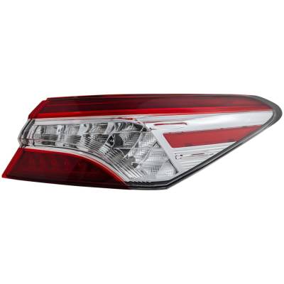 Rareelectrical - Tail Light Compatible With 2018-2020 Toyota Camry 2.5L I4 A25a-Fks A25a-Fxs Right Passenger Side Led - Image 2