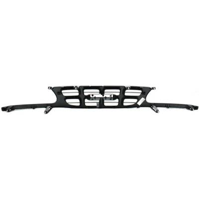 Rareelectrical - New Textured Black Grille Assembly Compatible With Isuzu Rodeo Lse 4 Cyl 2.2L Rodeo S 4 Cyl 2.2L - Image 4