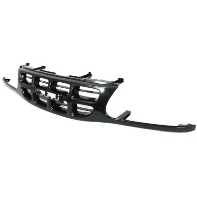 Rareelectrical - New Textured Black Grille Assembly Compatible With Isuzu Rodeo S 4 Cyl 2.2L Rodeo S V6 6 Cyl 3.2L - Image 2