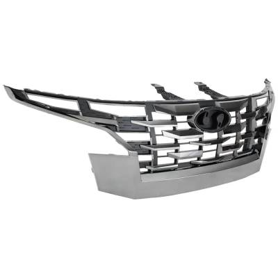 RAREELECTRICAL - New Black Grille Assembly Compatible With Hyundai Santa Cruz Preferred 4 Cyl 2.5L Santa Cruz Limited - Image 3