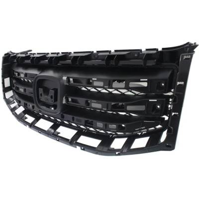 Rareelectrical - New Textured Black Grille Assembly Compatible With Honda Pilot Ex-L 6 Cyl 3.5L Pilot Lx 6 Cyl 3.5L - Image 2