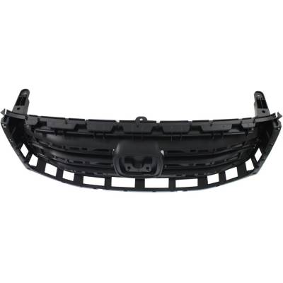 Rareelectrical - New Textured Black Grille Assembly Compatible With Honda Pilot Ex-L 6 Cyl 3.5L Pilot Lx 6 Cyl 3.5L - Image 4