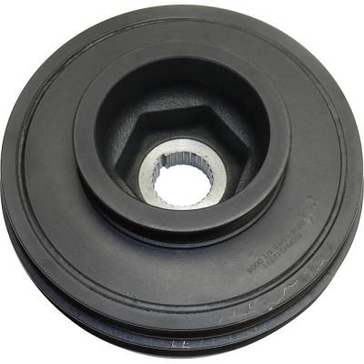 Rareelectrical - New Harmonic Balancer Compatible With Honda Cr-V Se 4 Cyl 2.0L Cr-V Lx 4 Cyl 2.0L Cr-V Ex 4 Cyl 2.0L - Image 5