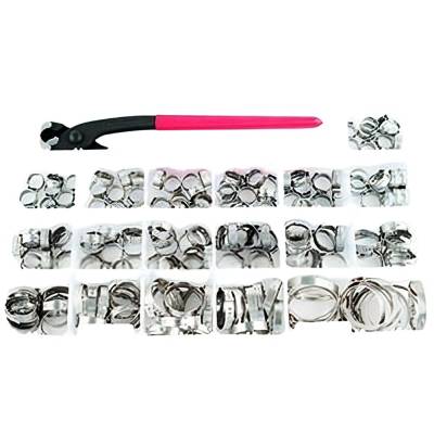 New Marine Oetiker Ear Clamp Kit With Knipex Tool Compatible With Mercury Mercruiser Optimax Efi Dfi
