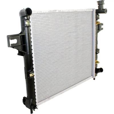 RAREELECTRICAL - New Aluminum Radiator Compatible With Jeep Grand Cherokee Laredo 8 Cyl 4.7L Grand Cherokee Overland - Image 3