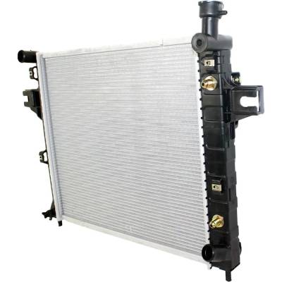 RAREELECTRICAL - New Aluminum Radiator Compatible With Jeep Grand Cherokee Limited 8 Cyl 4.7L Grand Cherokee Laredo 8 - Image 2