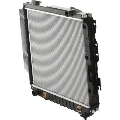 Rareelectrical - New Aluminum Radiator Compatible With Jeep Wrangler Base 6 Cyl 4.0L Wrangler Se 4 Cyl 2.5L Wrangler - Image 2