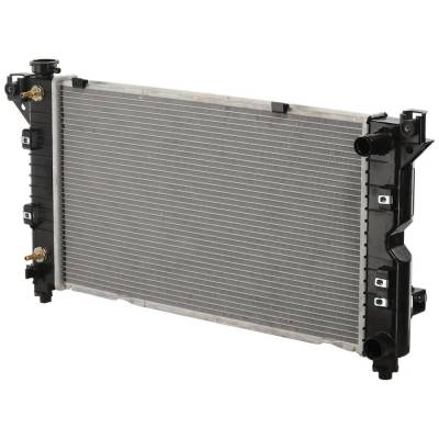 Rareelectrical - New Aluminum Radiator Compatible With Chrysler Dodge Plymouth Grand Voyager Se 6 Cyl 3.3L Voyager - Image 2
