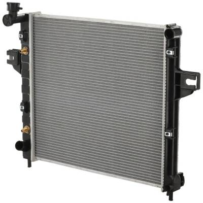 Rareelectrical - New Aluminum Radiator Compatible With Jeep Grand Cherokee Sport 6 Cyl 4.0L Grand Cherokee Special - Image 2