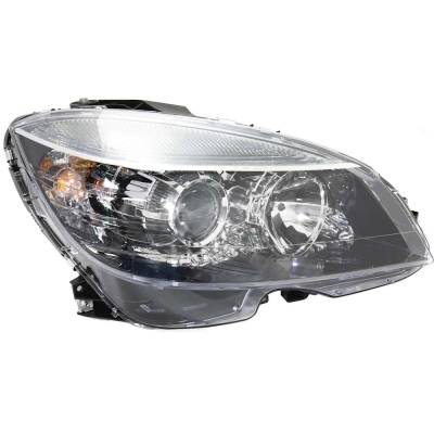 Rareelectrical - Headlight Compatible With 2008-2011 Mercedes-Benz C300 C350 C300 Sport 1.8L 3.0L I4 M271 M272 M276 - Image 1