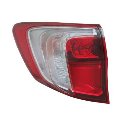 New Driver Left Outer Rear Tail Light Assembly Compatible With 2016-2018 Acura Rdx Base Tech