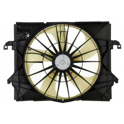 Rareelectrical - New Cooling Fan Compatible With Dodge Ram 1500 2009-2010 By Part Number 55056851Ac 55056851Af - Image 2