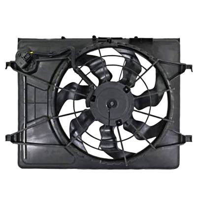 Rareelectrical - New Cooling Fan Compatible With Hyundai Elantra Gls Se Gl Limited 2.0L 2009-2010 By Part Number - Image 2