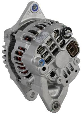 Rareelectrical - New Alternator 12 Volt 80 Amp Compatible With Kubota Equipment Diesel Engine Mitsubishi Internal - Image 2