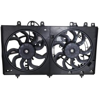 Rareelectrical - New Dual Cooling Fan Assembly Compatible With Subaru Legacy Limited 4 Cyl 2.5L Legacy Limited Xt 4 - Image 4