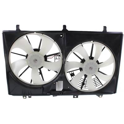 RAREELECTRICAL - New Dual Cooling Fan Assembly Compatible With Toyota Sienna Le 4 Cyl 2.7L Sienna Base 4 Cyl 2.7L - Image 5