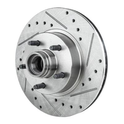 RAREELECTRICAL - New Cross-Drilled Brake Disc Compatible With Ford Explorer Xlt 6 Cyl 4.0L Ranger Sport 6 Cyl 3.0L - Image 6