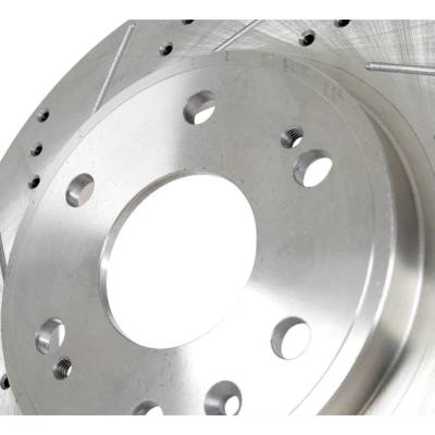 Rareelectrical - New Performance Brake Disc Compatible With Chevrolet Avalanche 1500 Lt 8 Cyl 5.3L Suburban 1500 Z71 - Image 7