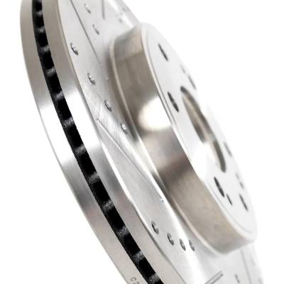 Rareelectrical - New Performance Brake Disc Compatible With Chevrolet Suburban 1500 Ls 8 Cyl 5.3L Silverado 1500 Ss 8 - Image 6