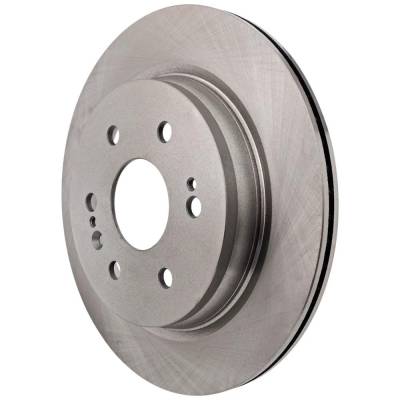 Rareelectrical - New Plain Surface Brake Disc Compatible With Chevrolet Gmc Silverado 1500 Ltd Lt 6 Cyl 3.0L Suburban - Image 2