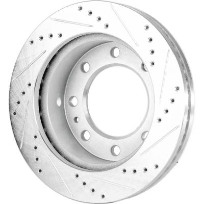 Rareelectrical - New Performance Brake Disc Compatible With Gmc Savana 4500 Base 8 Cyl 6.6L Sierra 2500 Hd Classic - Image 3