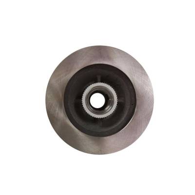 Rareelectrical - New Plain Surface Brake Disc Compatible With Chevrolet Gmc G3500 Vandura Special 6 Cyl 4.3L Express - Image 3