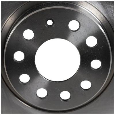 Rareelectrical - New Plain Surface Brake Disc Compatible With Volkswagen Passat Highline 6 Cyl 3.6L Gti Base 4 Cyl - Image 7