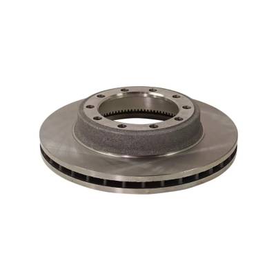 Rareelectrical - New Vented Brake Disc Compatible With Freightliner Fl70 Base 6 Cyl 6.4L Fl70 Base 6 Cyl 5.9L Mt55 - Image 4