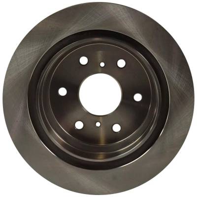 Rareelectrical - New Bare Rotor Brake Disc Compatible With Cadillac Chevrolet Silverado 1500 Custom Trail Boss 8 Cyl - Image 3