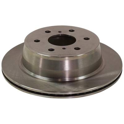 Rareelectrical - New Bare Rotor Brake Disc Compatible With Cadillac Chevrolet Silverado 1500 Custom Trail Boss 8 Cyl - Image 4