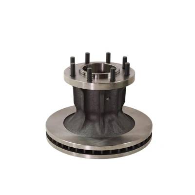 Rareelectrical - New Plain Surface Brake Disc Compatible With Chevrolet Gmc C3500 Base 8 Cyl 7.4L C3500 Sierra Sl 8 - Image 4