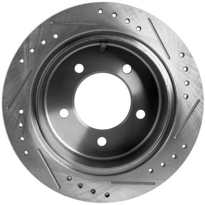 Rareelectrical - New Solid Brake Disc Compatible With Chrysler Jeep Mitsubishi 200 Touring 6 Cyl 3.6L Sebring Touring - Image 4