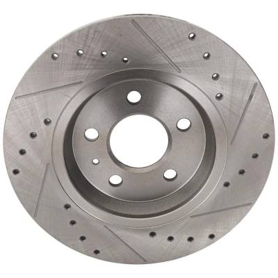 Rareelectrical - New Solid Brake Disc Compatible With Audi A5 Sportback Premium Plus 4 Cyl 2.0L A4 Quattro Progressiv - Image 4