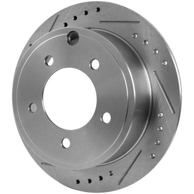 Rareelectrical - New Solid Brake Disc Compatible With Chrysler Jeep Mitsubishi Compass Altitude 4 Cyl 2.4L 200 Lx 4 - Image 3