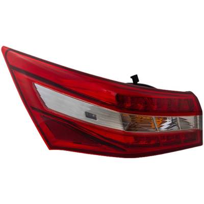 Rareelectrical - Tail Light Compatible With 2016-2018 Toyota Avalon 3.5L 2.5L V6 Left Driver Side Halogen Rt73010026 - Image 2