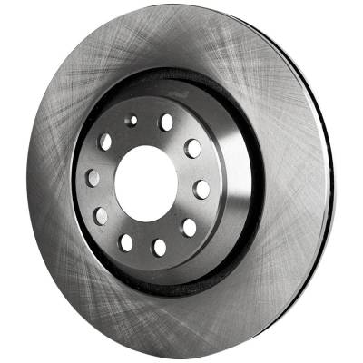 New Left Rear Brake Disc Compatible With Volkswagen Atlas Execline 6 Cyl 3.6L Golf Execline 4 Cyl