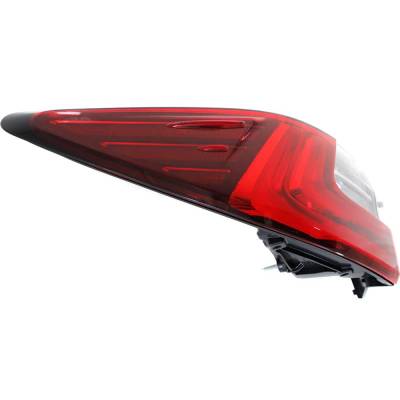 Rareelectrical - Tail Light Compatible With 2016-2018 Lexus Es300h Es350 3.5L 2.5L V6 Left Driver Side Halogen - Image 3