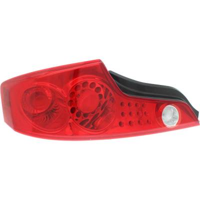 Tail Light Compatible With 2003-2005 Infiniti G35 3.5L V6 Vq35de/Vq35hr Left Driver Side Halogen