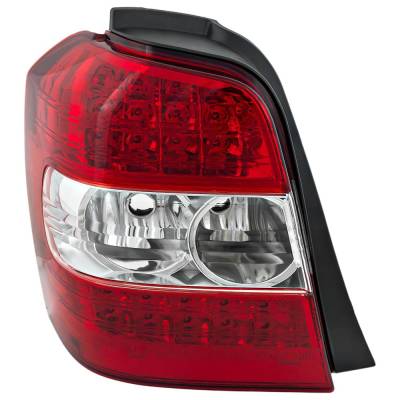 Tail Light Compatible With 2006-2007 Toyota Highlander Left Driver Side Halogen Rept730148