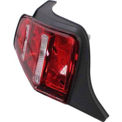 Rareelectrical - Tail Light Compatible With 2010-2012 Ford Mustang 3.7L 4.0L V6 Duratec Left Driver Side Halogen - Image 2