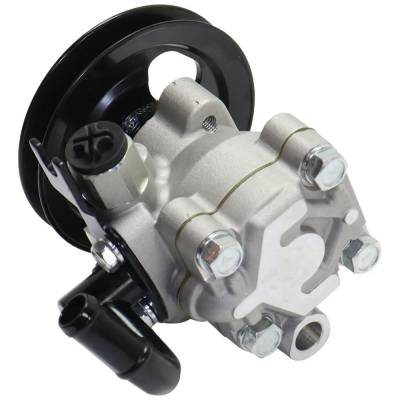 Rareelectrical - New 14Mm Sensor Port Power Steering Pump Compatible With Hyundai Kia Accent Blue 4 Cyl 1.6L Rio Ex - Image 4
