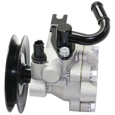 Rareelectrical - New 14Mm Sensor Port Power Steering Pump Compatible With Hyundai Kia Accent Gs 4 Cyl 1.6L Accent L 4 - Image 6