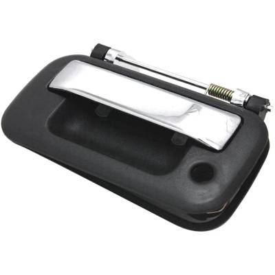 Rareelectrical - New Chrome Lever Tailgate Handle Compatible With Ford F-350 Super Duty Fx4 F-450 Super Duty King - Image 2