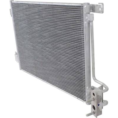 New Aluminum Core A/C Condenser Compatible With Jeep Wrangler Unlimited Sahara 6 Cyl 3.8L Wrangler