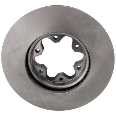 Rareelectrical - New Plain Surface Brake Disc Compatible With Ford Transit-350 Xlt 5 Cyl 3.2L Transit-350 Hd Xlt 6 - Image 4