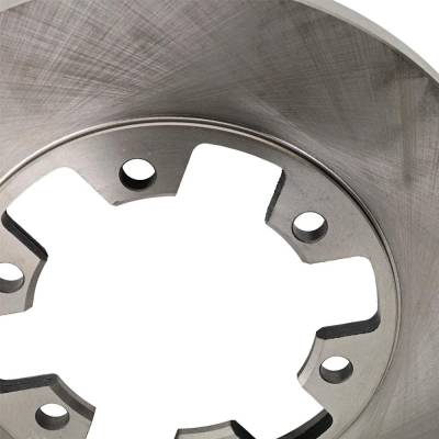 Rareelectrical - New Solid Brake Disc Compatible With Ford Transit-350 Base 6 Cyl 3.5L Transit-350 Xlt 6 Cyl 3.7L - Image 3